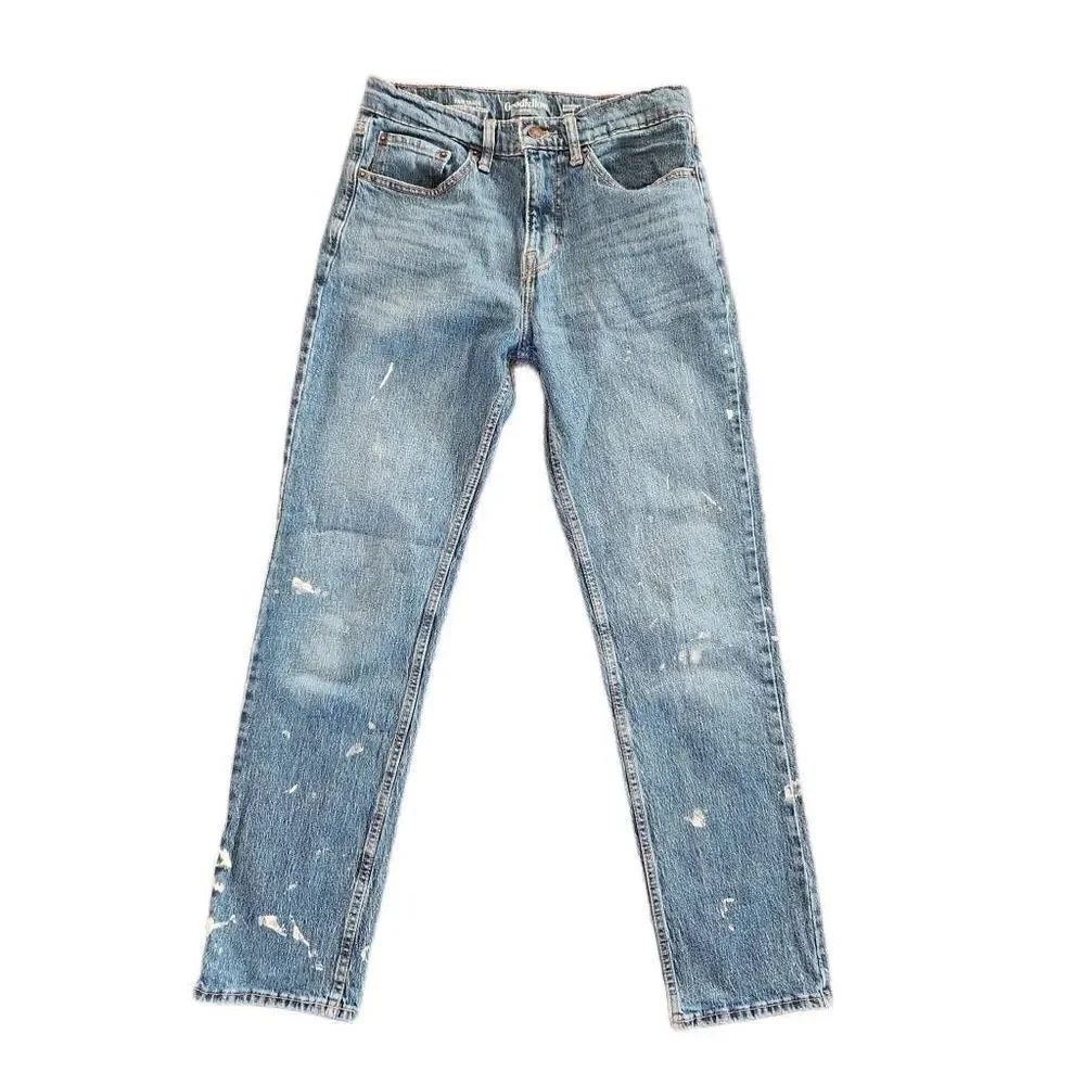 Goodfellow 30x32 blue jeans straight painter work outdoor play outside denim